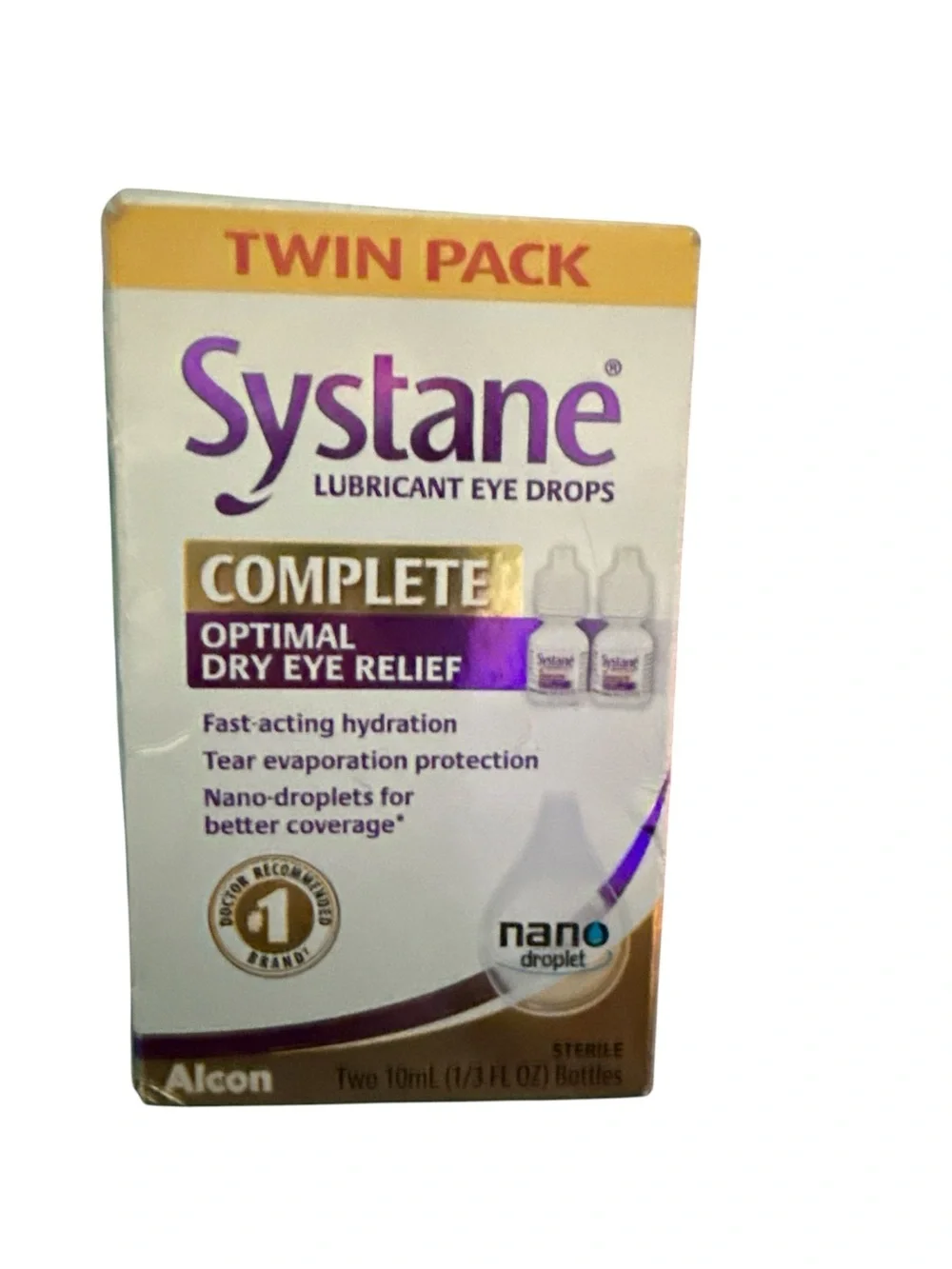 Systane Lubricant Eye Drops Twin Pack